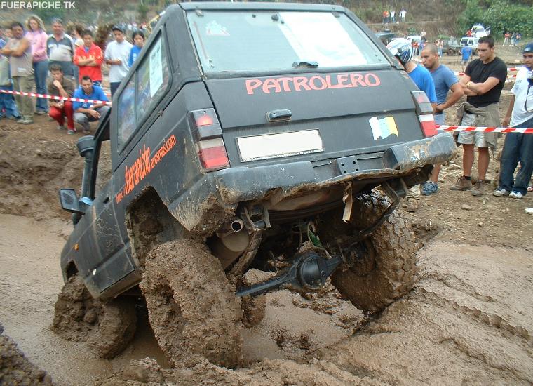 Nissan Patrol en trial 4x4